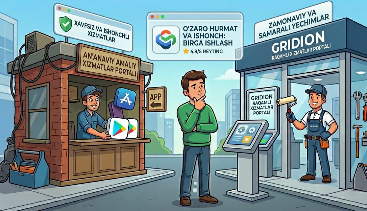 Gridion PWA: Ilova yuklab olish davri o‘tmishda qoldimi?